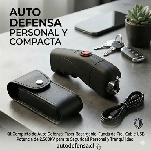 linterna electroshock defensa personal